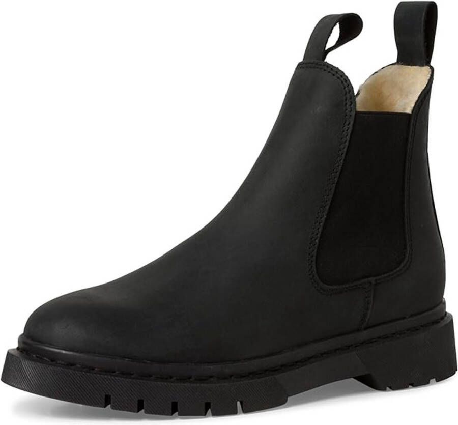 Tamaris dames enkellaars leren laarzen marine M26829