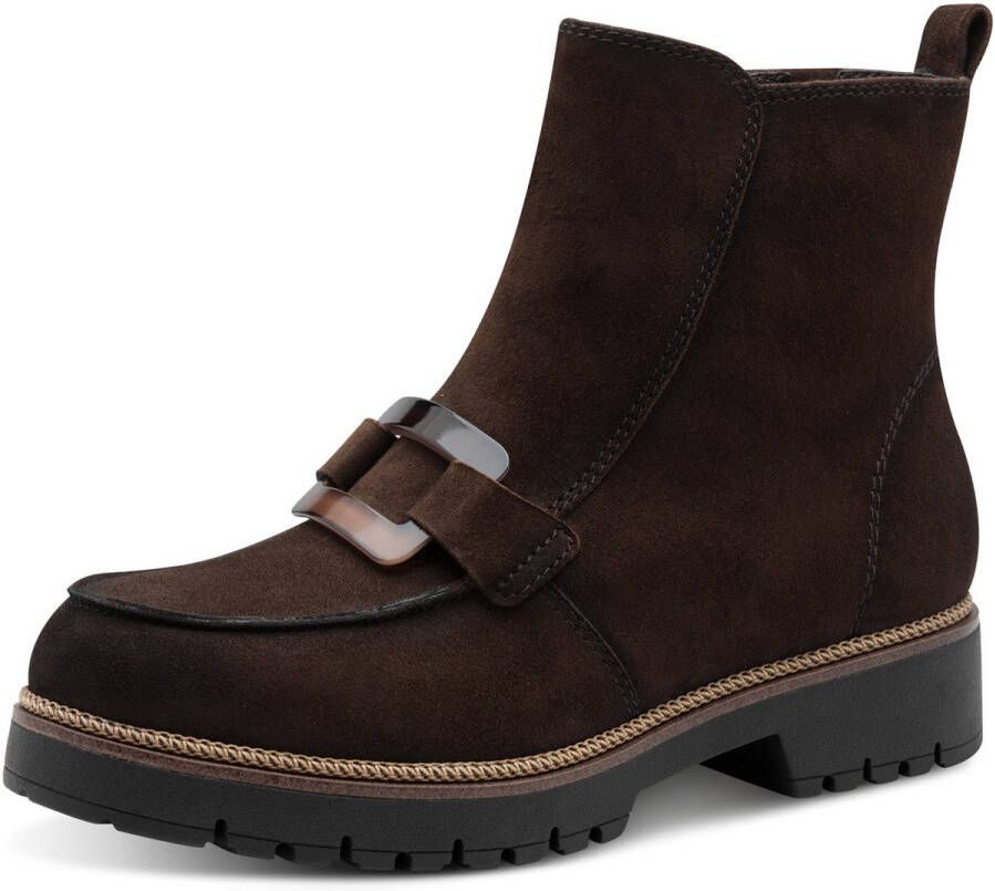 Tamaris dames enkellaars Mid Cut Boot 1-25435-45 304 Laarzen M2543545 Bruin