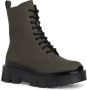 Tamaris Stijlvolle Groene Veterschoenen Green Dames - Thumbnail 1