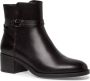 Tamaris Laarsjes blokhak business schoen met decoratieve band en logo-sieraad - Thumbnail 1