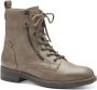Tamaris Hoge veterschoenen SHAE blokhak veterschoenen laarsjes met decoratieve ritssluiting - Thumbnail 1