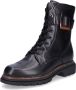 Tamaris Veterschoenen blokhak veterschoen enkellaars met opvallende decoratieve gesp - Thumbnail 1