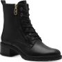 Tamaris Veterschoenen blokhak veterschoen enkellaars met praktische binnenrits - Thumbnail 1