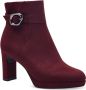 Tamaris Laarsjes blokhak avondschoen ankle-boots met elegante decoratieve gesp - Thumbnail 1