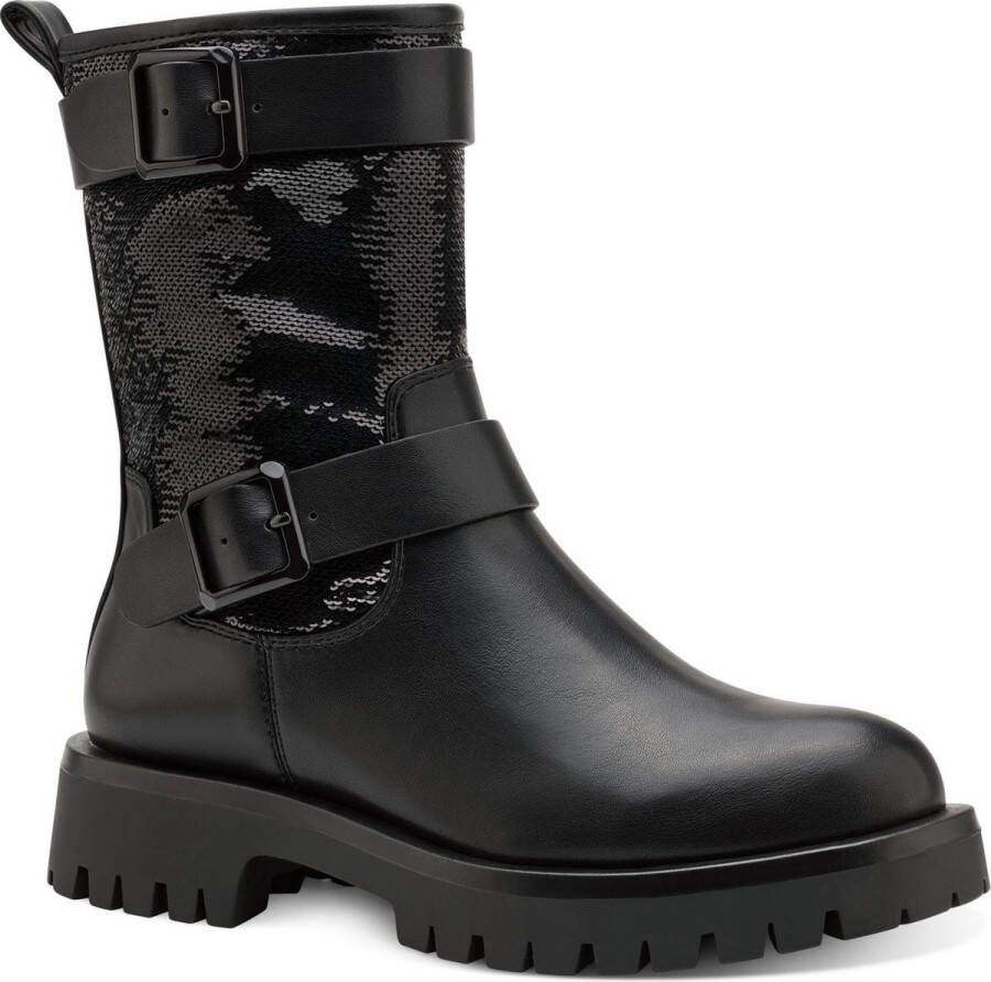 Tamaris Bikerboots met fonkelende pailletten gegarneerd - Foto 3