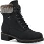 Tamaris Winterlaarzen hakken winter-enkellaars veterschoenen in vegan-verwerking - Thumbnail 1
