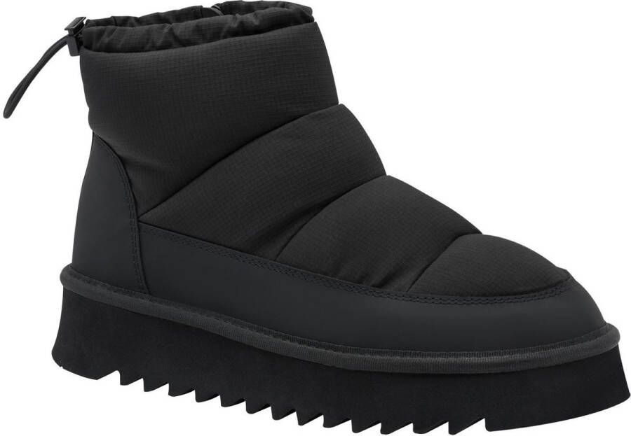 Tamaris dames enkellaars warme voering plateauzool 1-26810-45 007 Zwart - Foto 2