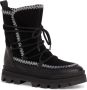 Tamaris Warm gevoerde veterboot voor dames Black Dames - Thumbnail 1