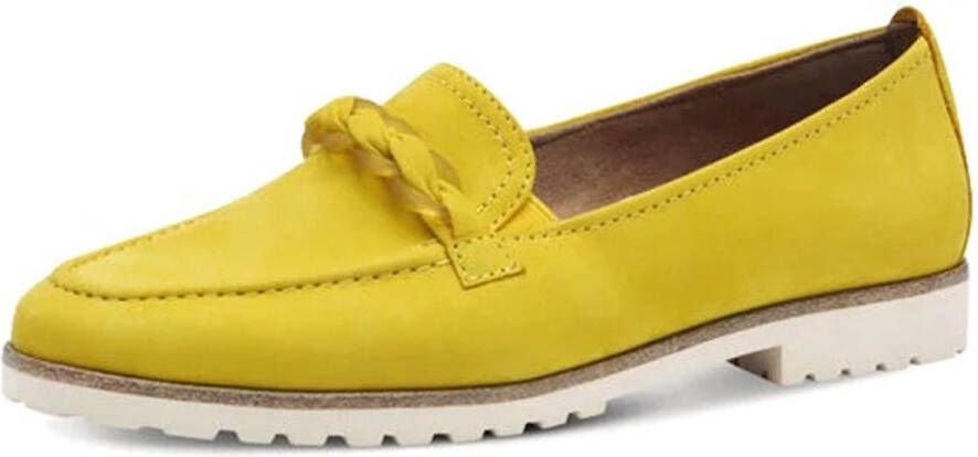 Tamaris 1-24200-42 600 Damespantoffel Damesschoenen Leer M2420042 geel