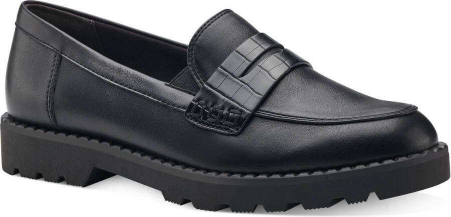 Tamaris Zwarte Gesloten Loafers voor Dames Black Dames
