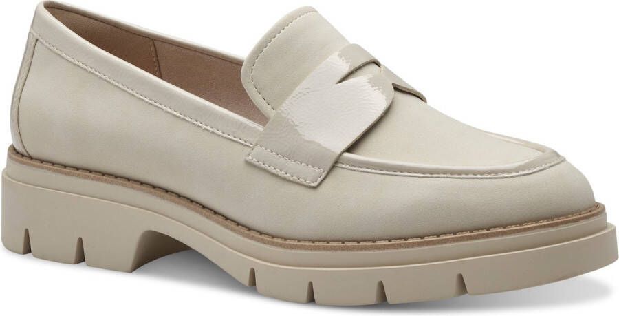 Tamaris Beige Gesloten Loafers voor Vrouwen Beige Dames