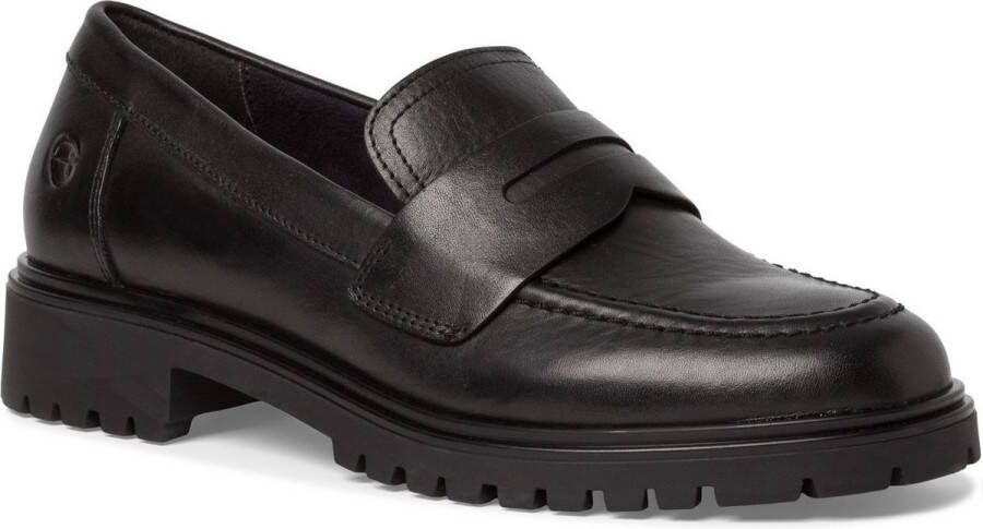 Tamaris Zwarte Gesloten Loafers voor Dames Black Dames