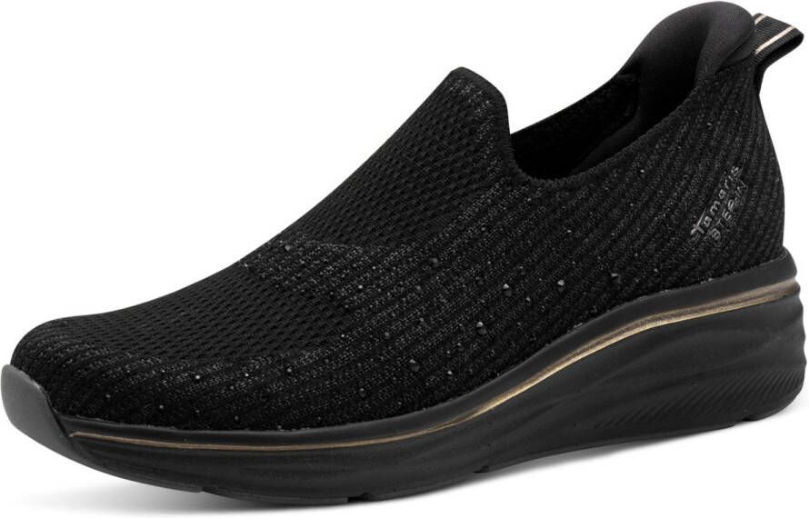 Tamaris dames instaptrainers 1-23787-45 001 Lage schoenen M2378745 Zwart