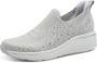 Tamaris dames instaptrainers 1-23787-45 204 Lage schoenen M2378745 Grijs - Thumbnail 3