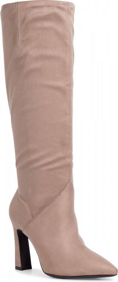 Tamaris Hoge laarzen taupe Textiel 202124 Dames - Foto 3