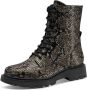Tamaris dames laarzen 1-25918-43 073 vegan M2590841 Zwart Slang - Thumbnail 1