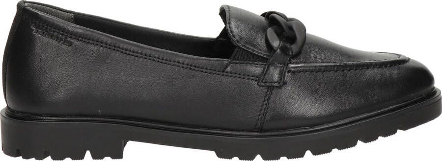 Tamaris Instappers loafer lage schoen instapschoen met elegante sierketting