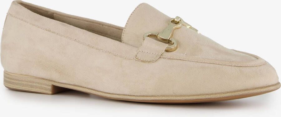 Tamaris dames loafers met gesp beige