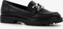Tamaris dames loafers met gesp zwart - Thumbnail 1