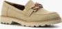 Tamaris dames loafers taupe Bruin - Thumbnail 1