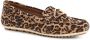 Tamaris Loafers van leer met labeldetails - Thumbnail 4