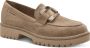 Tamaris leren damesschoenen 1-24722-43 400 damesschoenen M2472243 beige - Thumbnail 5
