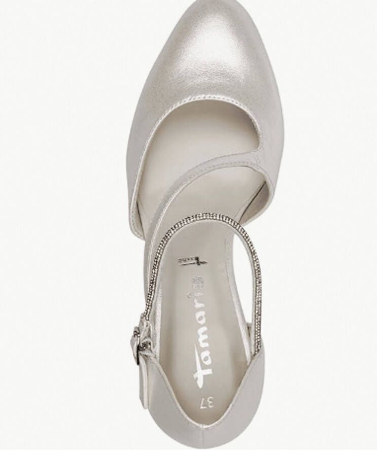 Tamaris Pumps met strass-steentjes