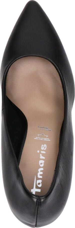 Tamaris Leren Pump met 6 5 cm Hak Black Dames - Foto 3