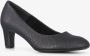 Tamaris dames pumps met glitters grijs - Thumbnail 1