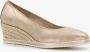 Tamaris Pumps met sleehak avondschoen wig-hak met jute beklede wig-hak - Thumbnail 1