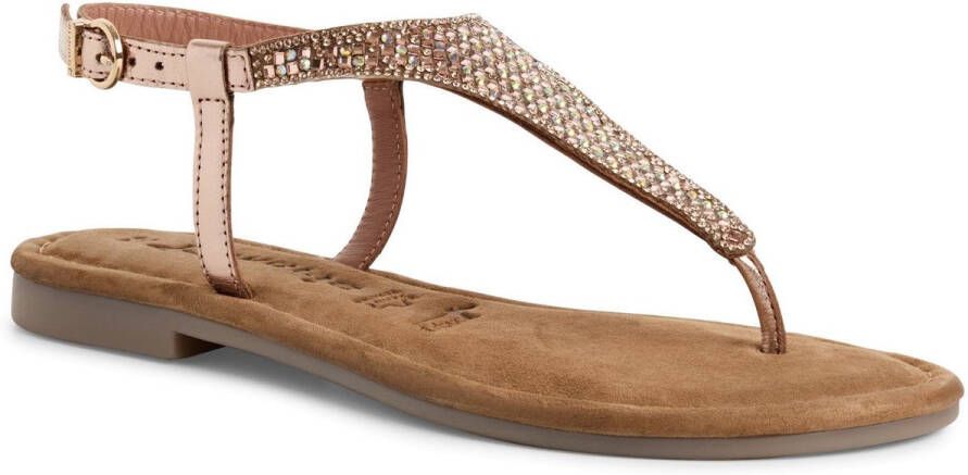 Tamaris Sandalen sandalette zomerschoen feestdagenschuh fonkelende strasssteentjes