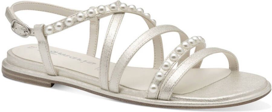 Tamaris Sandalen wit Synthetisch Dames