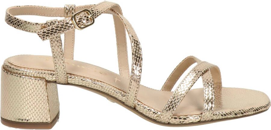 Tamaris Gouden hoge hak sandalen voor stijlvolle vrouwen Beige Dames - Foto 10