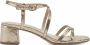 Tamaris Gouden hoge hak sandalen voor stijlvolle vrouwen Beige Dames - Thumbnail 1