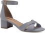 Tamaris Sandaaltjes blokhak zomerschoen sandalette met kruisband - Thumbnail 1