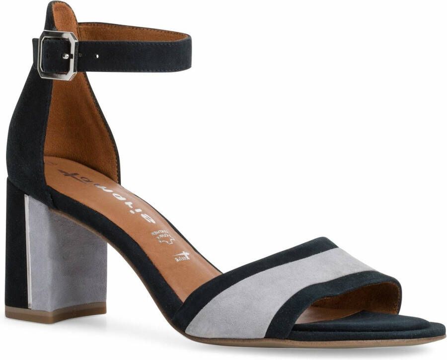 Tamaris NU 21% KORTING Sandaaltjes met metallic detail bij de hak - Foto 3