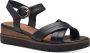 Tamaris Sandaaltjes zomerschoen sandaal wig-hak met 2 cm plateau - Thumbnail 6