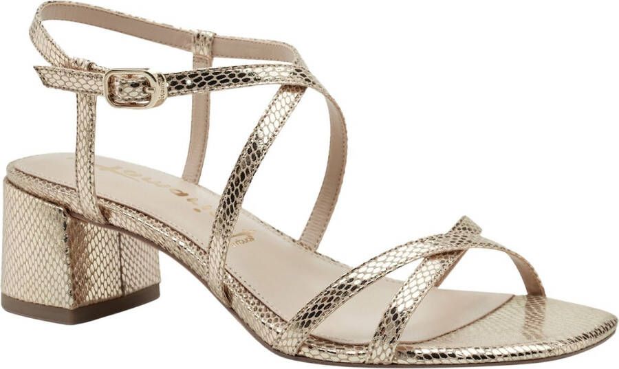 Tamaris Essentials Dames Sandalen LT GOLD STRUCT