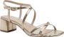 Tamaris Essentials Dames Sandalen LT GOLD STRUCT - Thumbnail 5