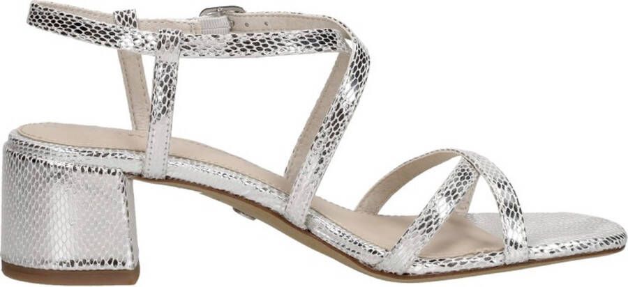 Tamaris leren damessandaal 1-28326-42 100 damesschoenen M2832642 wit