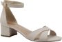 Tamaris Sandaaltjes blokhak zomerschoen sandalette met kruisband - Thumbnail 1