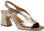Tamaris Sandalen met hak brons Leer Dames - Thumbnail 5