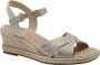 Tamaris Slippers plateau zomerschoen pantoffels in monochrome look - Thumbnail 8