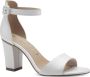 Tamaris Zwarte Leren Hoge Hak Sandalen Black Dames - Thumbnail 1