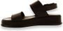 Tamaris Flat Sandals Zwart Dames - Thumbnail 1
