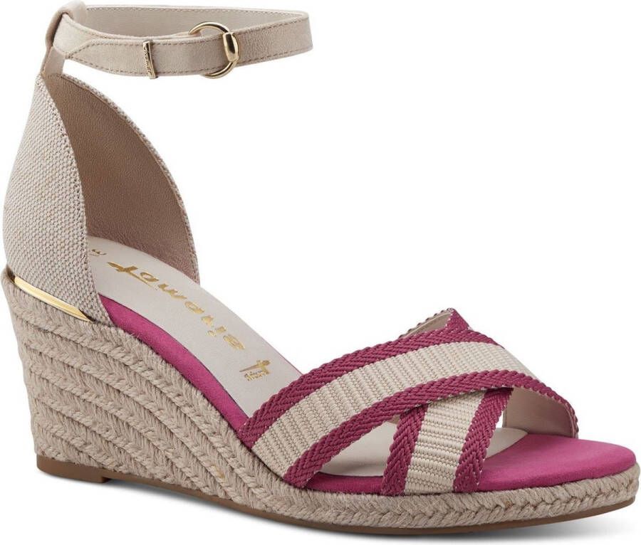 Tamaris Comfort Sandalen voor Dames in Blackcomb
