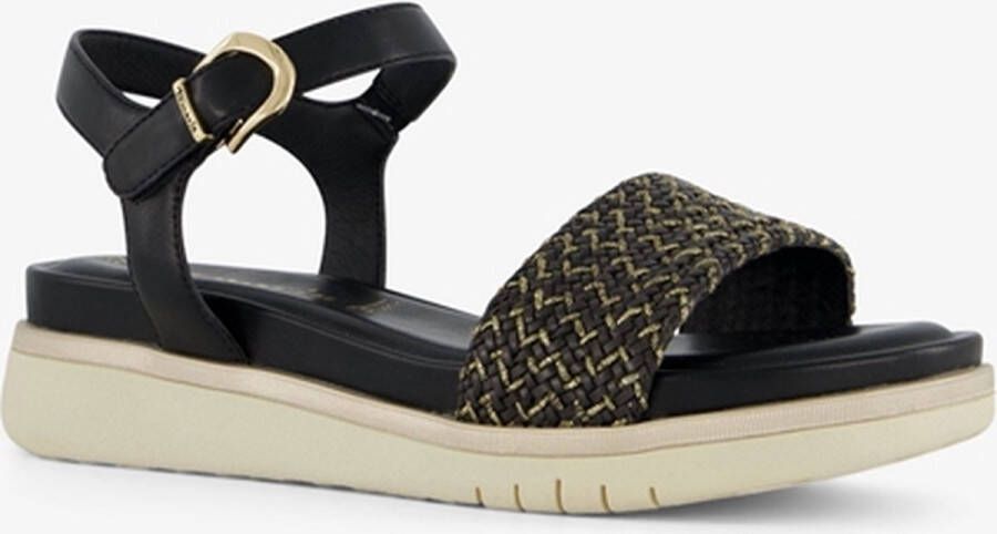 Tamaris dames sandalen met gouden details Extra comfort Memory Foam
