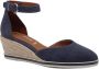 Tamaris Espadrilles Sleehak blauw Textiel Dames - Thumbnail 9