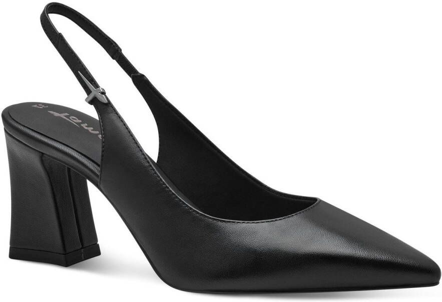 Tamaris Elegante zwarte slingback pumps