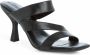 Tamaris Elegante zwarte open teen sandalen Black Dames - Thumbnail 1